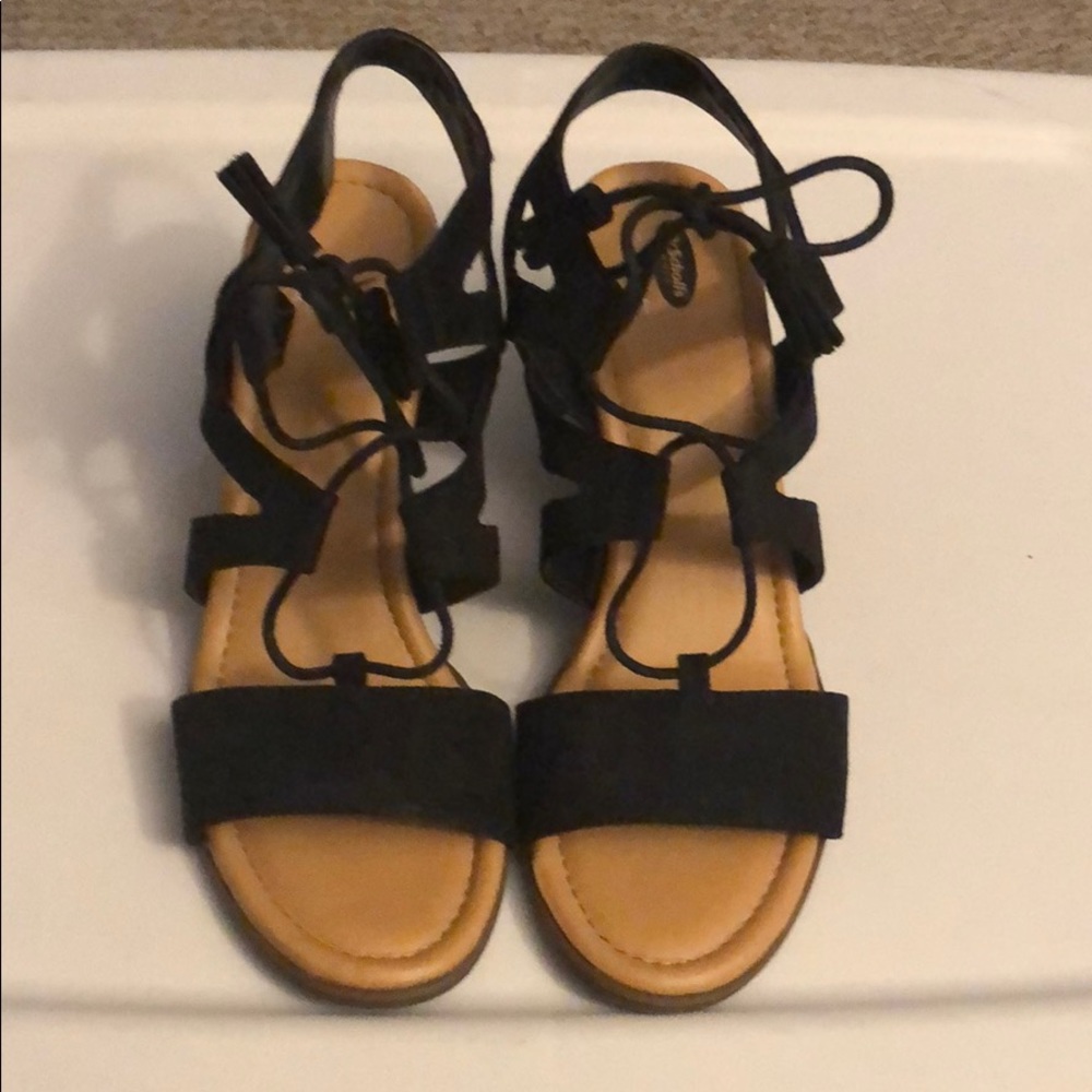 Stylish Dr. Scholls Lace-Up Wedge Sandal